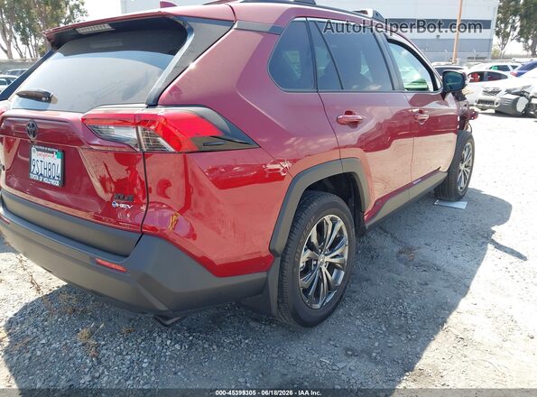 JTMB6RFV0SD156677 2025 TOYOTA RAV4 HYBRID Red Հետևի աջ