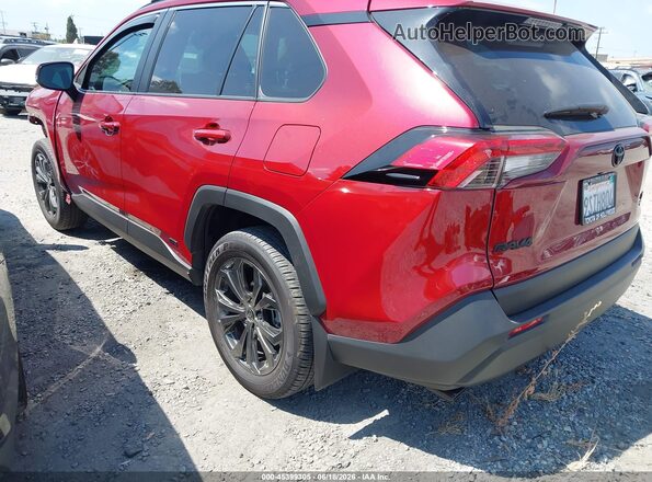 JTMB6RFV0SD156677 2025 TOYOTA RAV4 HYBRID Red Հետևի ձախ