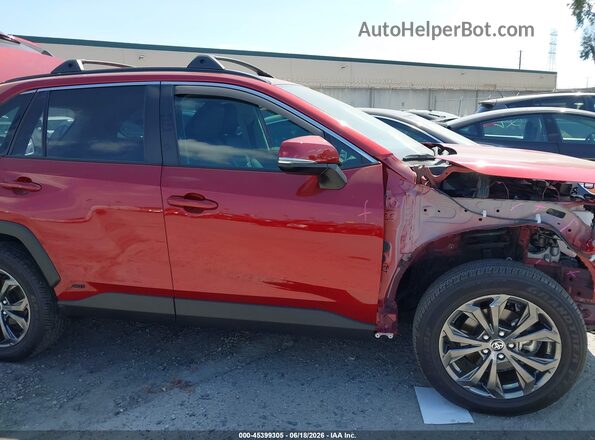 JTMB6RFV0SD156677 2025 TOYOTA RAV4 HYBRID Red Սալոնի 360 աստիճան տեսք