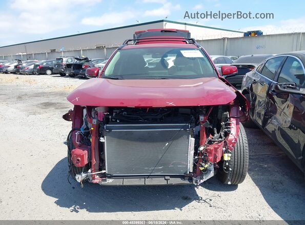 JTMB6RFV0SD156677 2025 TOYOTA RAV4 HYBRID Red Սալոնի հետևի տեսք