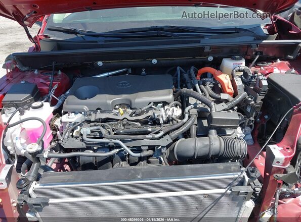 JTMB6RFV0SD156677 2025 TOYOTA RAV4 HYBRID Red Հետևի տեսք