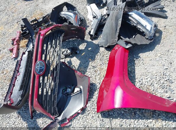 JTMB6RFV0SD156677 2025 TOYOTA RAV4 HYBRID Red Սարքավորումների վահանակի տեսք