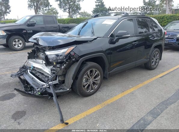 JTMB6RFV0SD582577 2025 TOYOTA RAV4 HYBRID Black Vista tres cuartos delantera izquierda