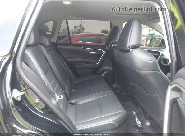JTMB6RFV0SD582577 2025 TOYOTA RAV4 HYBRID Black Vista de la etiqueta del VIN