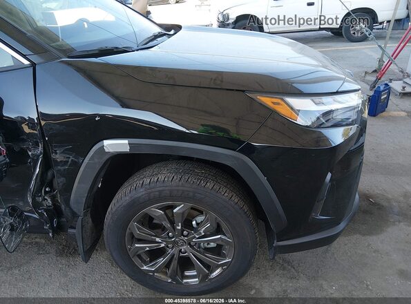 JTMB6RFV2SJ089498 2025 TOYOTA RAV4 HYBRID Black Սալոնի 360 աստիճան տեսք