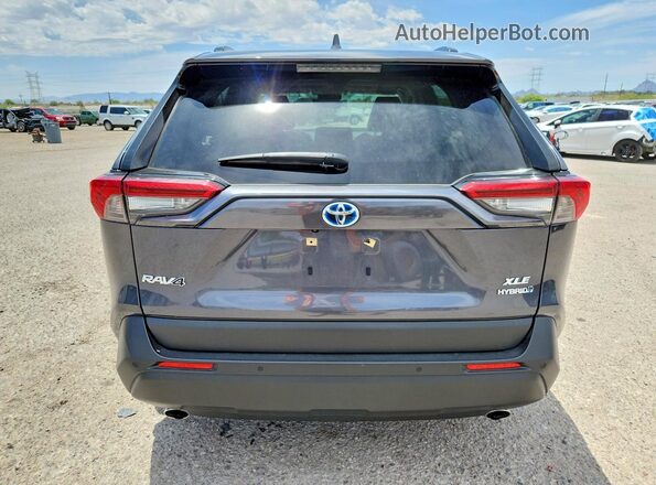 JTMB6RFV4MD028929 2021 TOYOTA RAV4 Charcoal Vista trasera