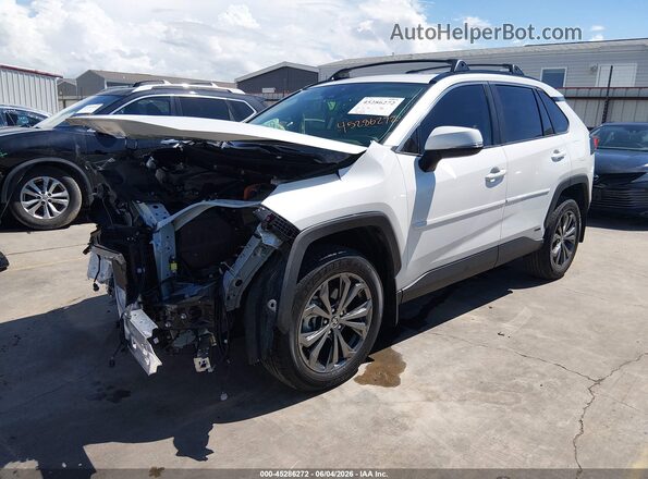 JTMB6RFV4SJ079166 2025 TOYOTA RAV4 HYBRID White Przód lewy