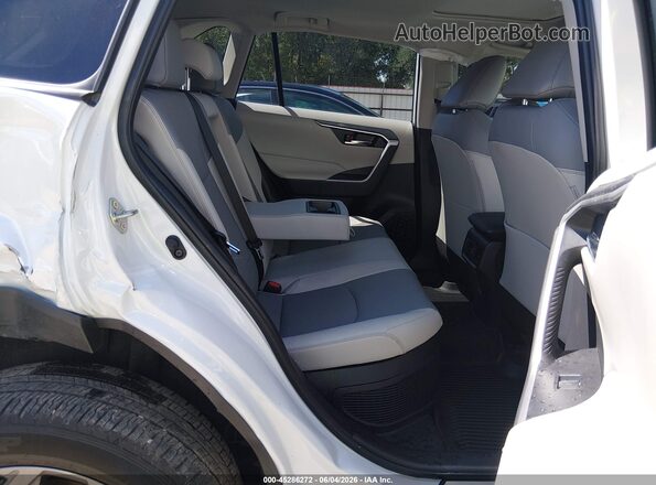 JTMB6RFV4SJ079166 2025 TOYOTA RAV4 HYBRID White Widok naklejki z numerem VIN
