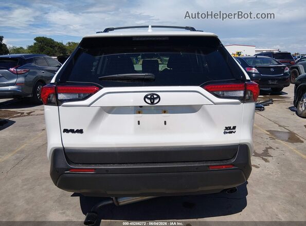 JTMB6RFV4SJ079166 2025 TOYOTA RAV4 HYBRID White 