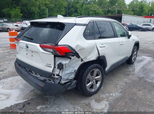 JTMB6RFV5MJ007153 2021 TOYOTA RAV4 HYBRID White Trasero derecho