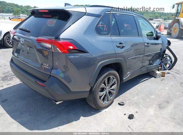 JTMB6RFV5ND531547 2022 TOYOTA RAV4 HYBRID Gray Trasero derecho