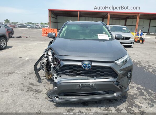 JTMB6RFV5ND531547 2022 TOYOTA RAV4 HYBRID Gray Vista interior trasera