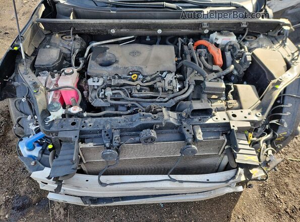 JTMB6RFV6MD040757 2021 TOYOTA RAV4 Black Շարժիչի բաժամունքի տեսք