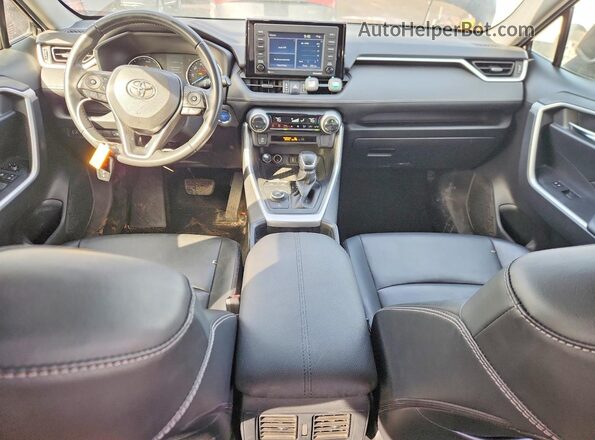 JTMB6RFV6MD040757 2021 TOYOTA RAV4 Black Առջևի վահանակի տեսք