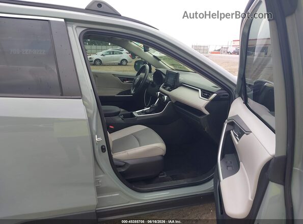 JTMB6RFV6ND066003 2022 TOYOTA RAV4 HYBRID Gray Вид салону спереду