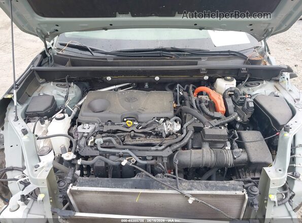 JTMB6RFV6ND066003 2022 TOYOTA RAV4 HYBRID Gray Вид ззаду