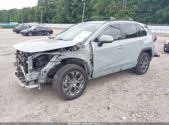 JTMB6RFV6ND066003 2022 TOYOTA RAV4 HYBRID Gray Передня ліва чверть