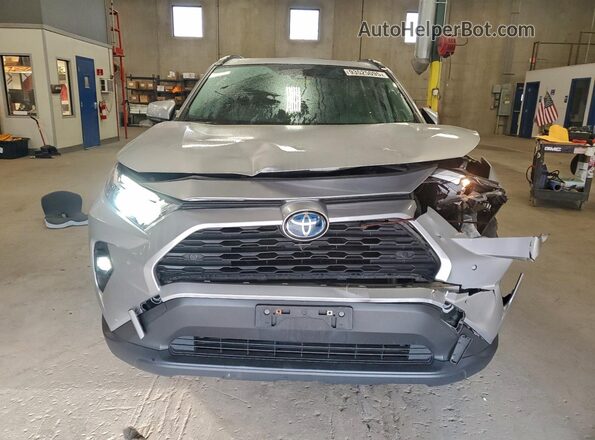 JTMB6RFV7ND058251 2022 TOYOTA RAV4 Gray Widok z przodu