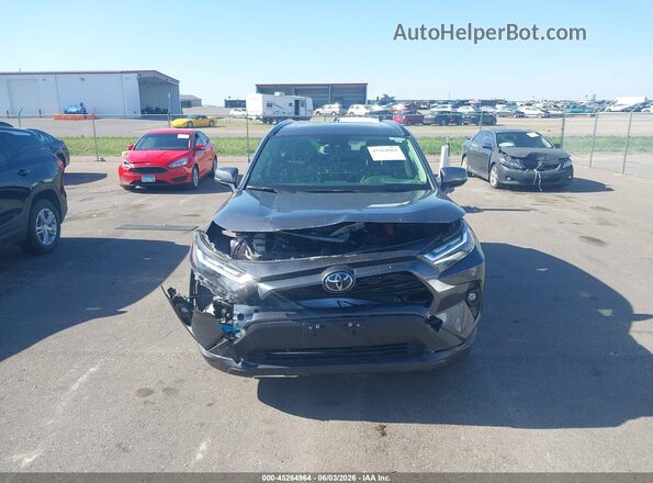 JTMB6RFVXSD163233 2025 TOYOTA RAV4 HYBRID Серый Вид задней части салона