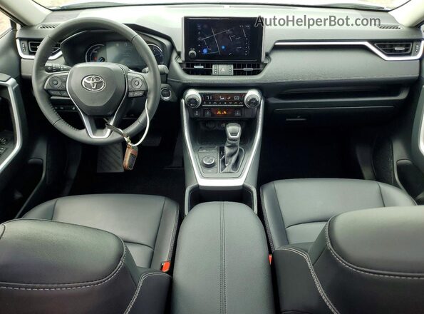 JTMB6RFVXSJ069869 2025 TOYOTA RAV4 White Dashboard view