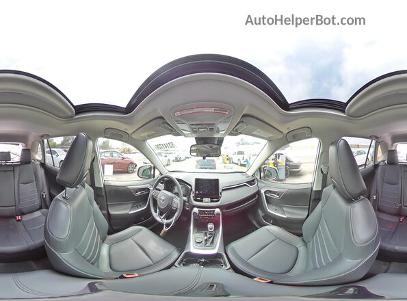 JTMB6RFVXSJ069869 2025 TOYOTA RAV4 White 360 interior view