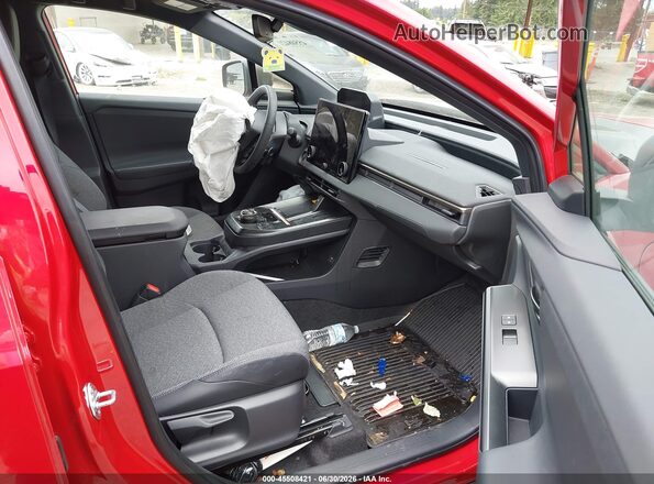 JTMBCAEB2TJ015274 2026 TOYOTA BZ Red Widok wnętrza z przodu