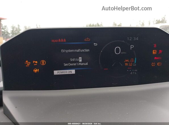 JTMBCAEB2TJ015274 2026 TOYOTA BZ Red Widok tylnych siedzeń