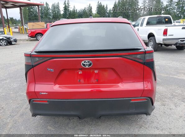 JTMBCAEB2TJ015274 2026 TOYOTA BZ Red 