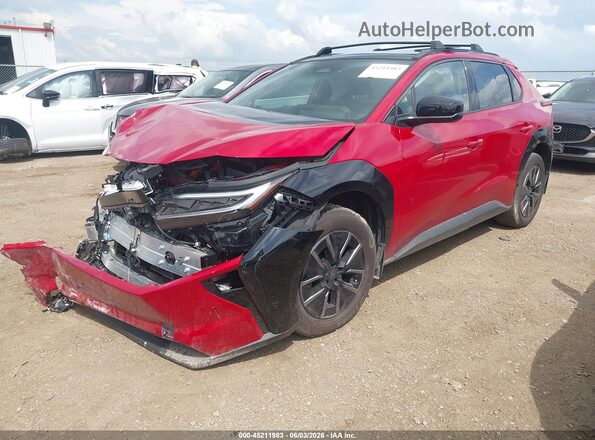 JTMBCAEB6TA002186 2026 TOYOTA BZ Красный Передняя левая четверть