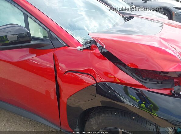 JTMBCAEB6TA002186 2026 TOYOTA BZ Красный Вид спереди