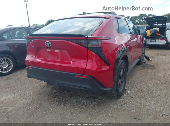 JTMBCAEB6TA002186 2026 TOYOTA BZ Красный Задняя правая четверть