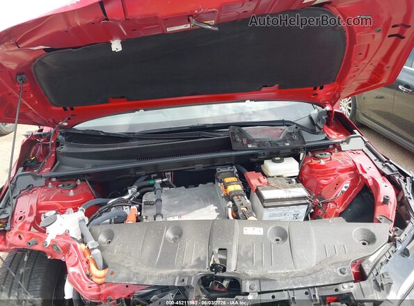 JTMBCAEB6TA002186 2026 TOYOTA BZ Красный Вид сзади