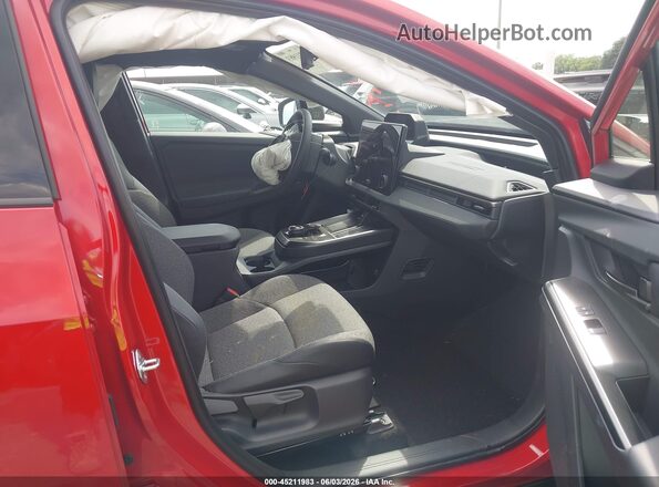 JTMBCAEB6TA002186 2026 TOYOTA BZ Красный Вид салона спереди