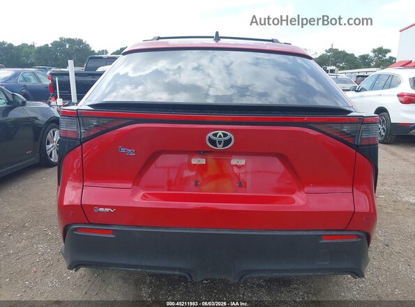 JTMBCAEB6TA002186 2026 TOYOTA BZ Красный 