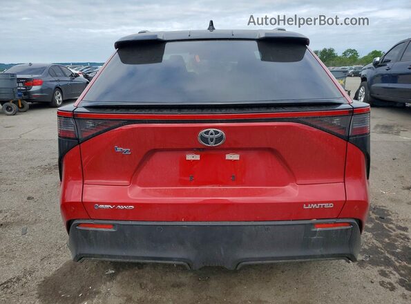 JTMBDAFB3TA004232 2026 TOYOTA BZ Красный Вид сзади