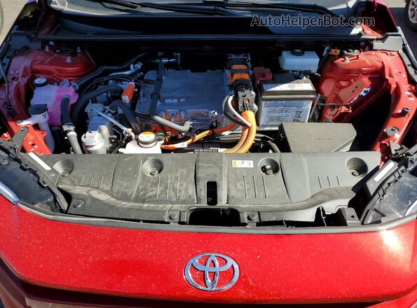 JTMBDAFB5TA007102 2026 TOYOTA BZ Красный Вид задней части салона