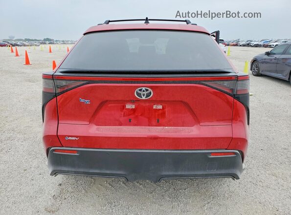 JTMBFAEB1TA004001 2026 TOYOTA BZ Maroon Vista trasera