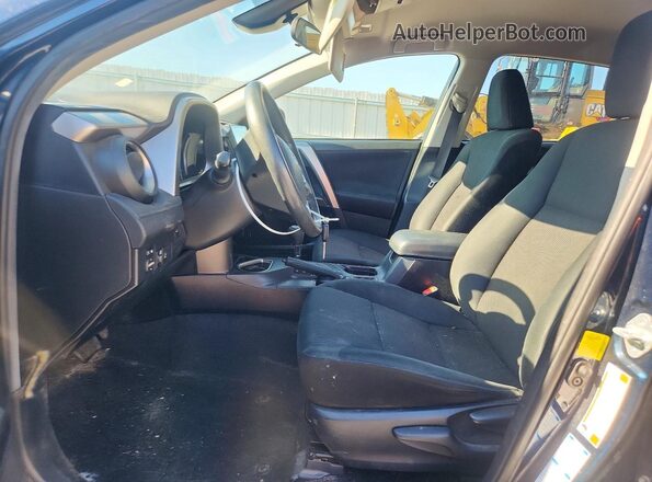 JTMBFREV0HJ131810 2017 TOYOTA RAV4 Blue Front interior view