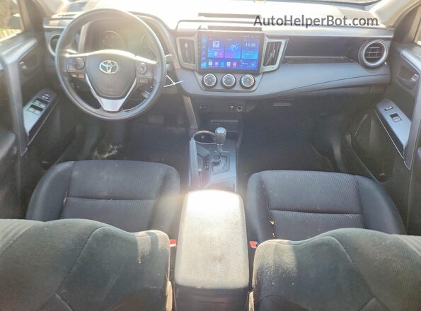 JTMBFREV0HJ131810 2017 TOYOTA RAV4 Blue Dashboard view