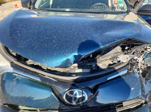 JTMBFREV0HJ131810 2017 TOYOTA RAV4 Blue Engine compartment view