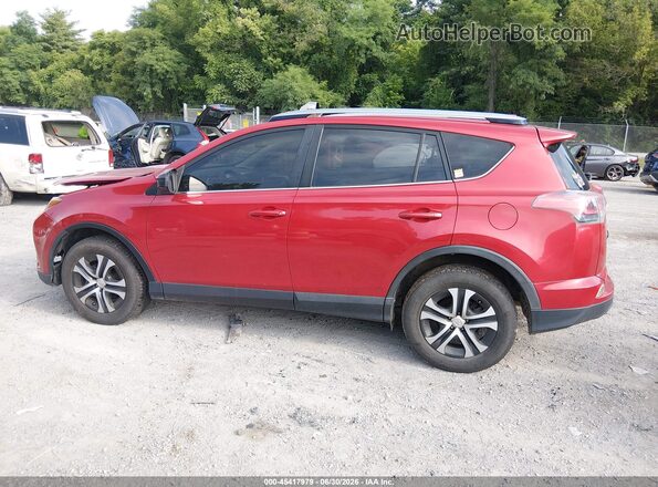 JTMBFREV0HJ133007 2017 TOYOTA RAV4 Red Widok wnętrza 360 stopni
