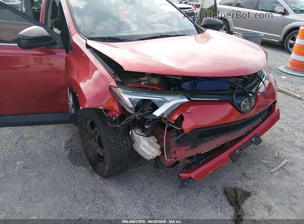 JTMBFREV0HJ133007 2017 TOYOTA RAV4 Red Widok z przodu