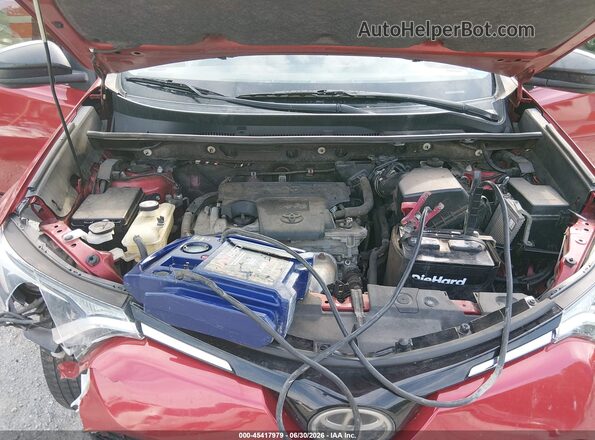 JTMBFREV0HJ133007 2017 TOYOTA RAV4 Red Widok z tyłu