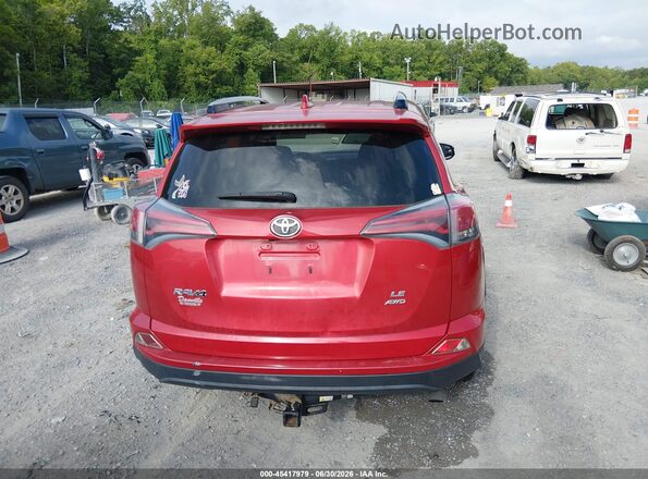 JTMBFREV0HJ133007 2017 TOYOTA RAV4 Red 