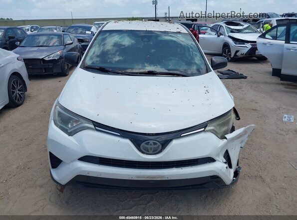 JTMBFREV0HJ165553 2017 TOYOTA RAV4 White Instrument cluster view