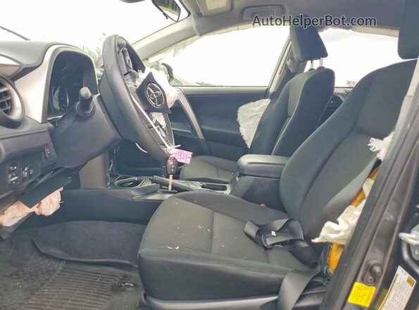 JTMBFREV0JJ191530 2018 TOYOTA RAV4 Gray წინა სალონის ხედი