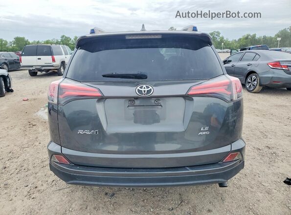 JTMBFREV0JJ191530 2018 TOYOTA RAV4 Gray უკანა ხედი