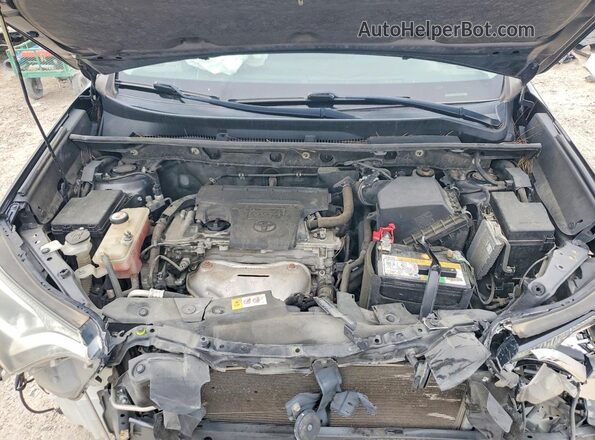 JTMBFREV0JJ191530 2018 TOYOTA RAV4 Gray ძრავის განყოფილების ხედი
