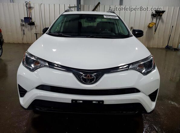 JTMBFREV0JJ261365 2018 TOYOTA RAV4 White Front view