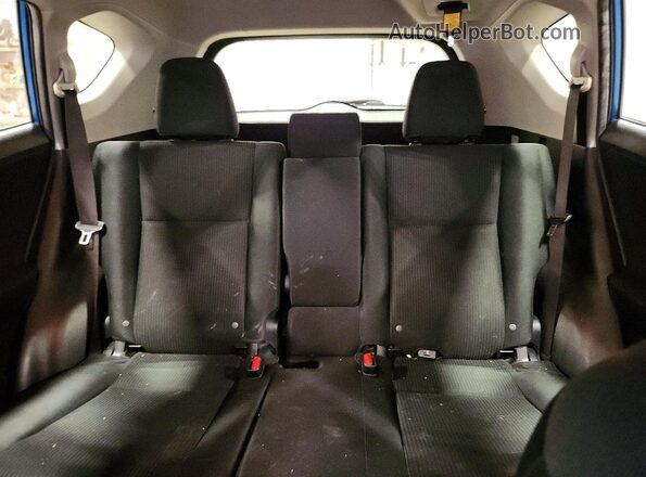 JTMBFREV0JJ726033 2018 TOYOTA RAV4 Blue Вид задніх сидінь